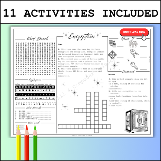 The No Prep Encryption Activity Packet